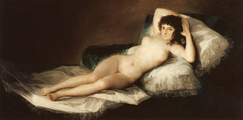 Francisco Goya The Naked Maja oil painting image